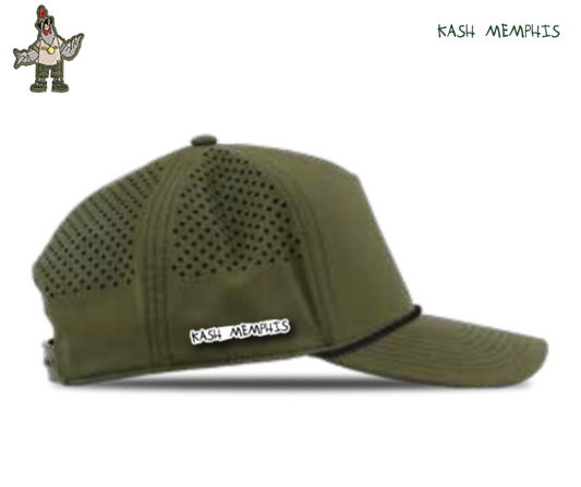 Kash Memphis (Chicken Man) Olive Hat