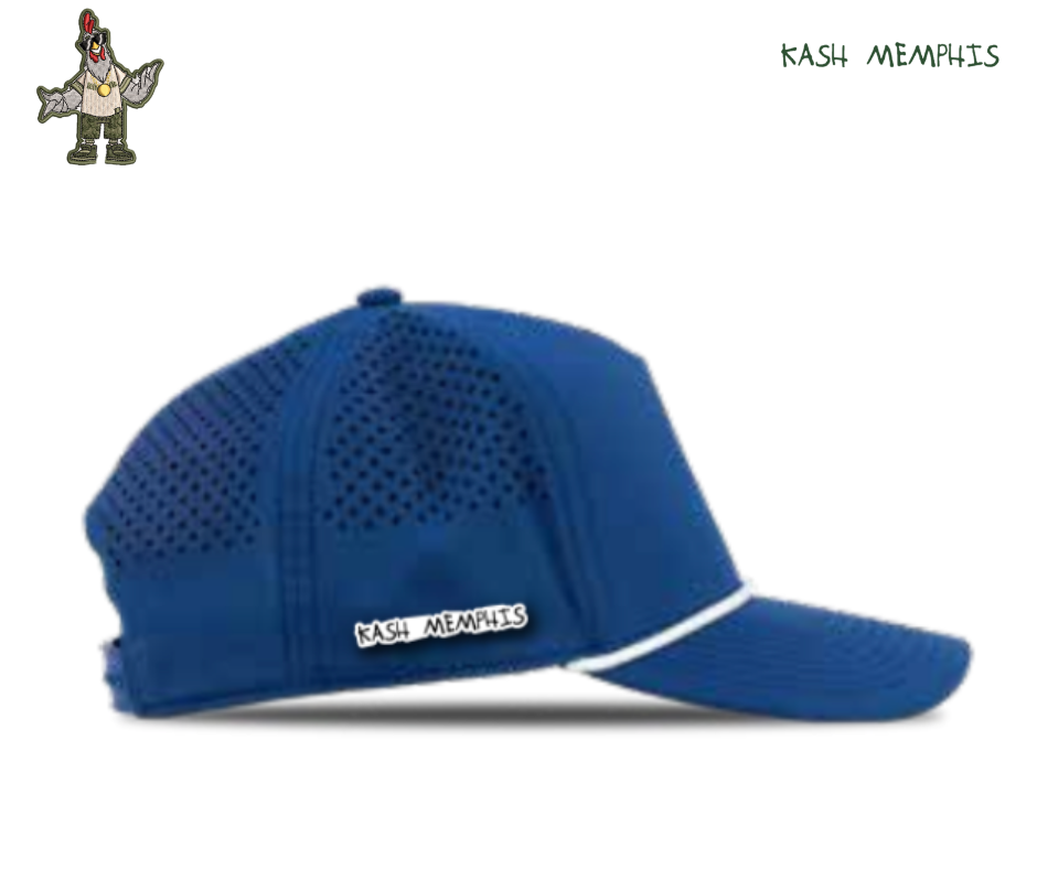 Kash Memphis (Chicken Man) Royal Blue Hat
